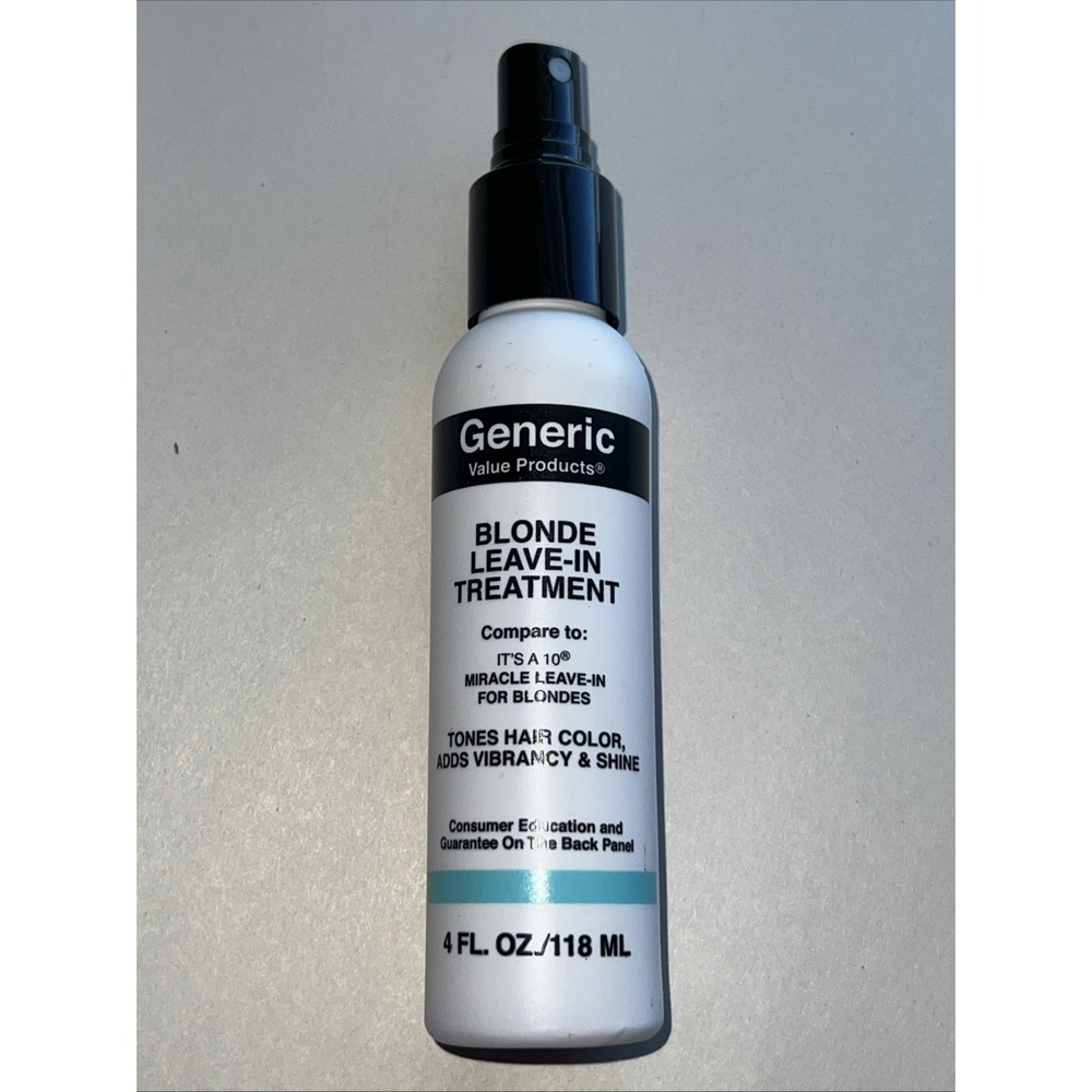 Generic Value Products Blonde Leave In Treatment, Ideal For Blondes New No Cover